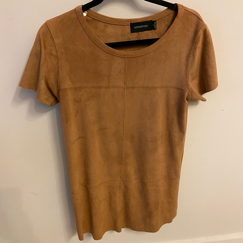 Mink Pink Suede Dress
